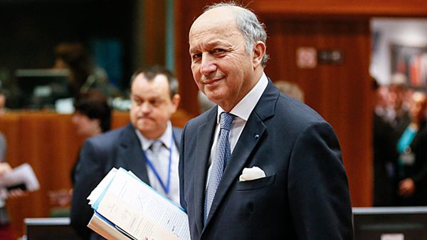 Francuski minister spraw zagranicznych Laurent Fabius
