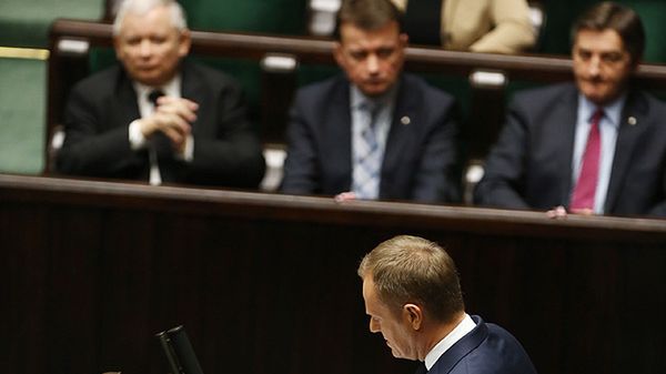Donald Tusk w sejmie