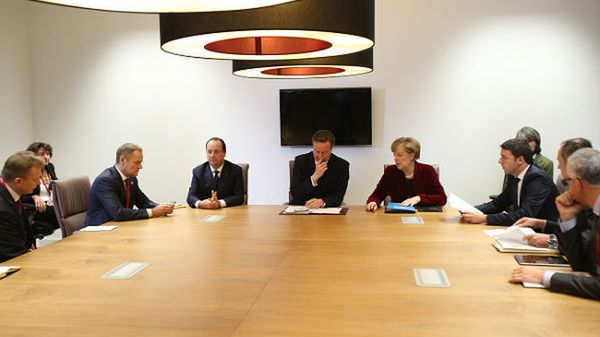 Spotkania przed nadzwyczajnym posiedzeniem Rady Europejskiej w Brukseli