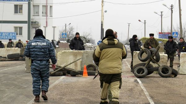 Obserwatorzy OBWE od kilku dni bez powodzenia usiłują wjechać na terytorium Półwyspu Krymskiego