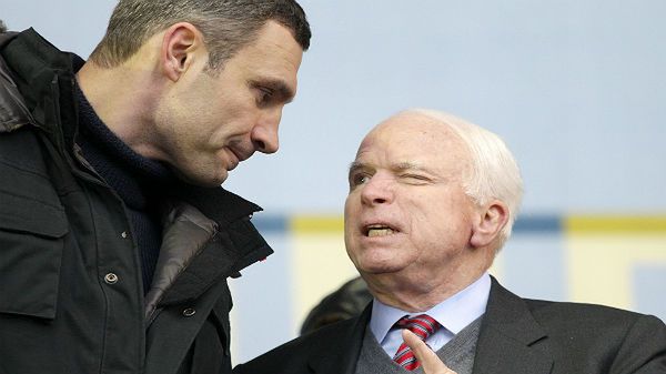 Kliczko i McCain