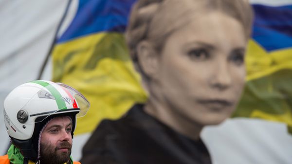 Demonstranci w Kijowie domagają się m.in. uwolnienia Julii Tymoszenko i wstąpienia Ukrainy do UE