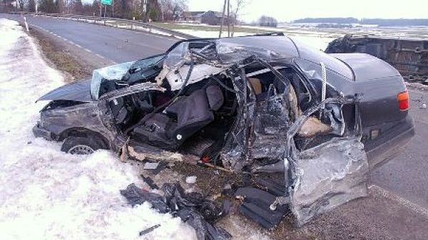 Miejsce, w którym doszło do wypadku