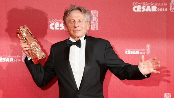 Roman Polański z Cezarem