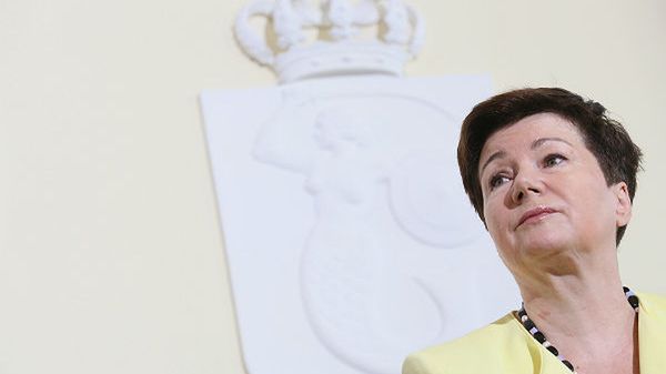 Prezydent Warszawy Hanna Gronkiewicz-Waltz