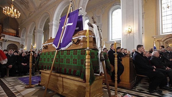 Uroczystości pogrzebowe matki błogosławionego ks. Jerzego Popiełuszki, Marianny Popiełuszko