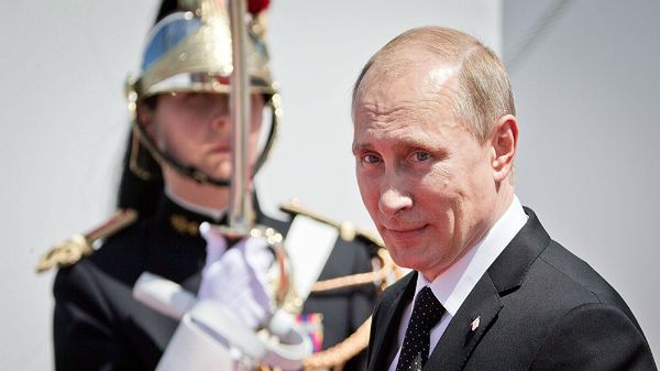 Władimir Putin podczas czerwcowej wizyty we Francji