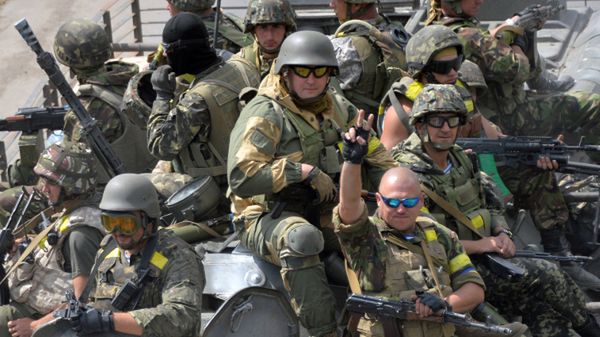 Ukraińscy żołnierze