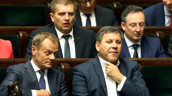 Donald Tusk, Janusz Piechociński, Bartosz Arłukowicz oraz Bartłomiej Sienkiewicz