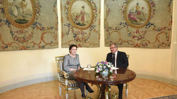 Ewa Kopacz i Bronisław Komorowski
