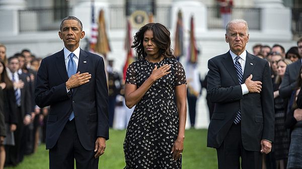 Barack Obama, Michelle Obama i Joseph Biden