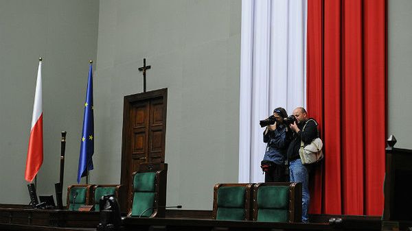 Fotel marszałka sejmu (zdj. arch.)