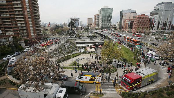 Stacja metra, przy której doszło do eksplozji