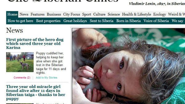 3-letnia Karina przeżyła sama 11 dni w tajdze