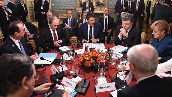 Rozmowy o Ukrainie podczas szczytu w Mediolanie