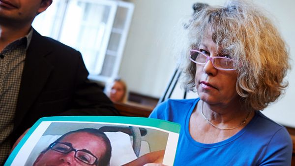 Ann-Katrin Berggren, matka Christiny Hedlund podczas procesu