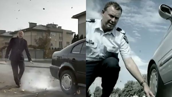 Kadr z polskiej i australijskiej reklamy