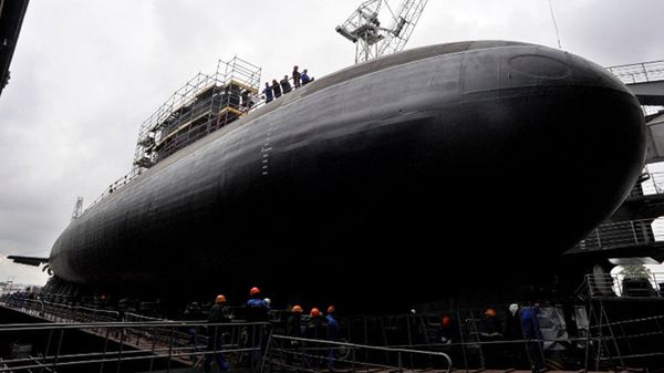 Okręt podwodny "Staryj Oskoł" przeznaczony dla Floty Czarnomorskiej