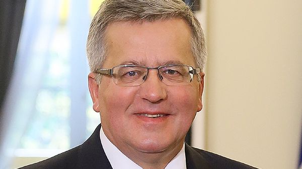 Prezydent Bronisław Komorowski