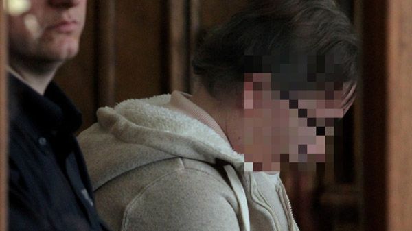 Lucyna D., skazana za zabójstwa swoich dzieci, na sali sądowej