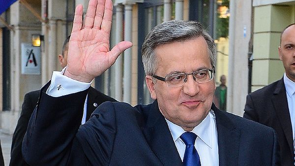 Prezydent Bronisław Komorowski