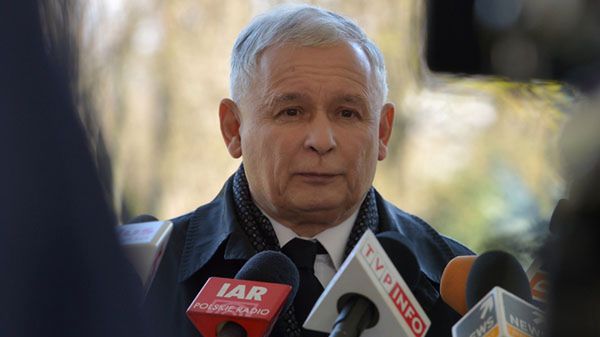 Prezes PiS Jarosław Kaczyński
