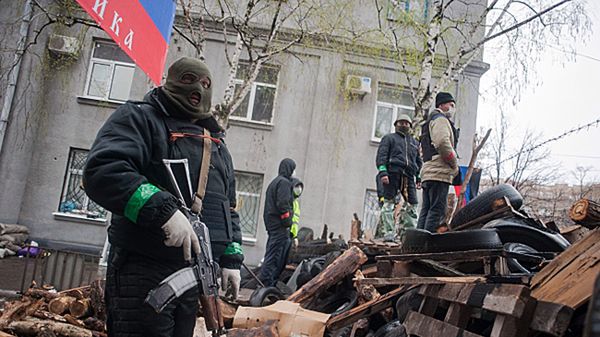 Prorosyjscy separatyści w Słowiańsku