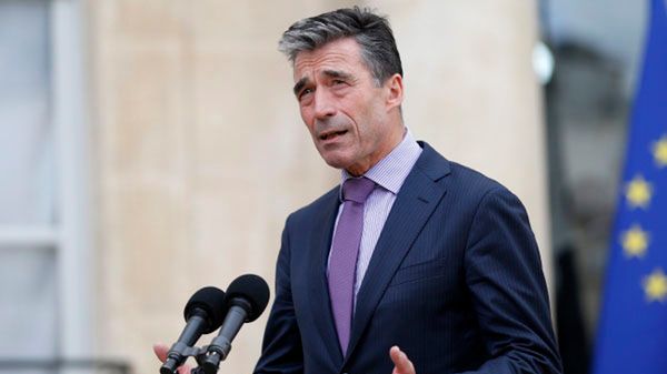 Sekretarz generalny NATO Fogh Rasmussen