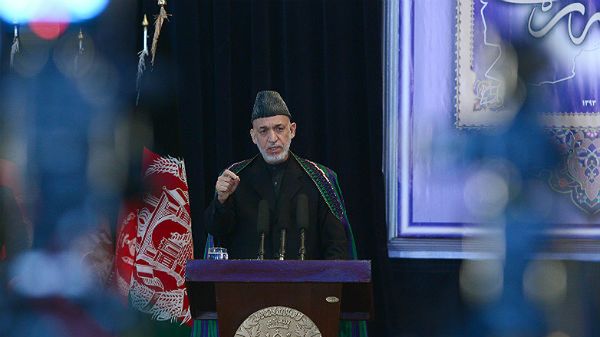 Urzędujący prezydent, Hamid Karzaj