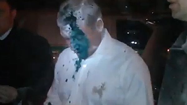 Atak na kandydata na prezydenta Ukrainy, Mychajła Dobkina