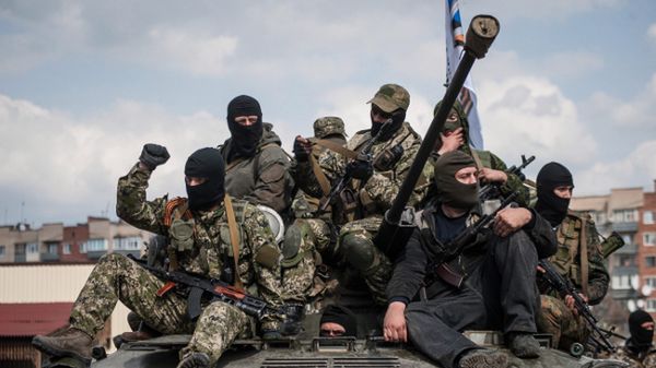 Prorosyjskie siły w Sławiańsku