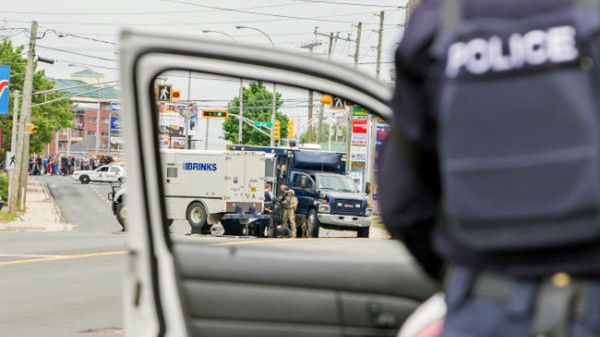 Akcja policji w Moncton