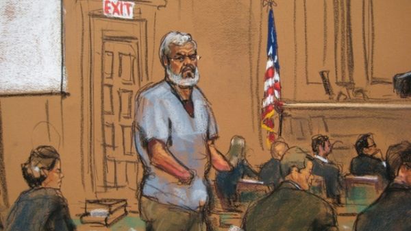 Abu Hamza al-Masri na sali sądowej