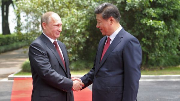Władimir Putin i Xi Jinping
