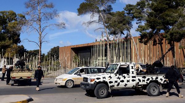 Budynek libijskiego parlamentu w Trypolisie