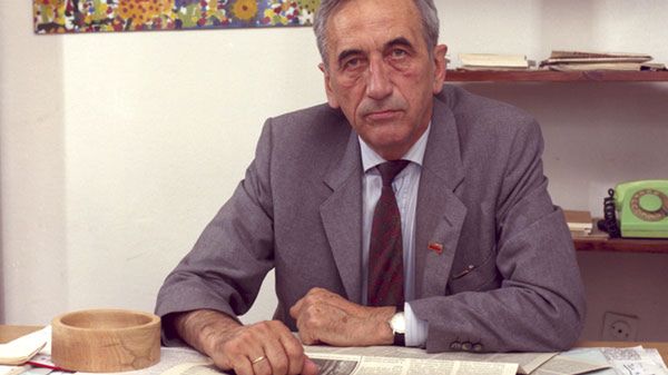 Redaktor naczelny Tygodnika Solidarność Tadeusz Mazowiecki