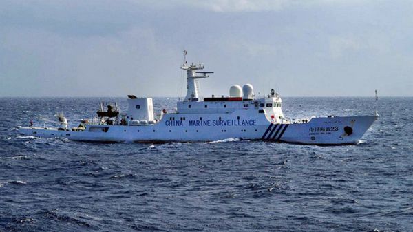 Chiński okręt rozpoznawczy