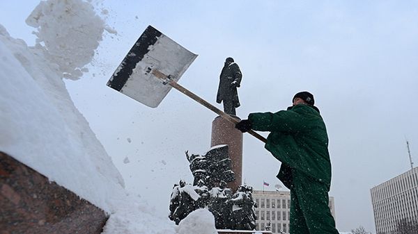 W Moskwie spadło pół metra śniegu
