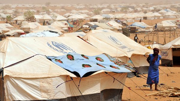 Obóz z malijskimi uchodźcami w Mauretanii