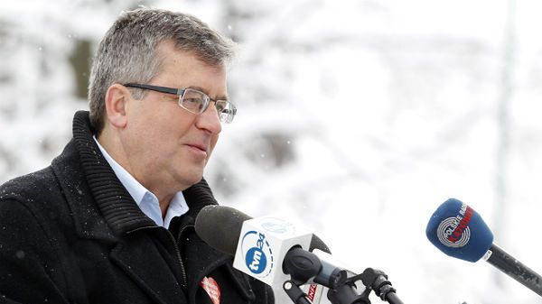 Prezydent Bronisław Komorowski