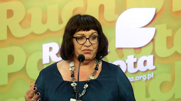 Posłanka Ruchu Palikota Anna Grodzka