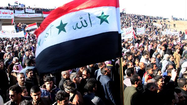 Środowa demonstracja sunnitów w Ramadi