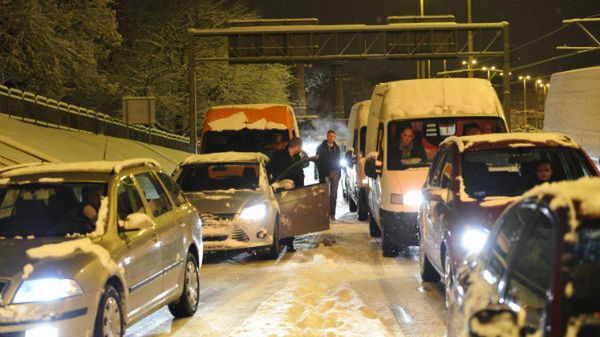 W Szczecinie tworzą się gigantycznie korki