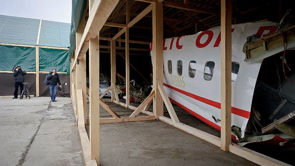 Wrak Tu-154M (zdj. arch.)