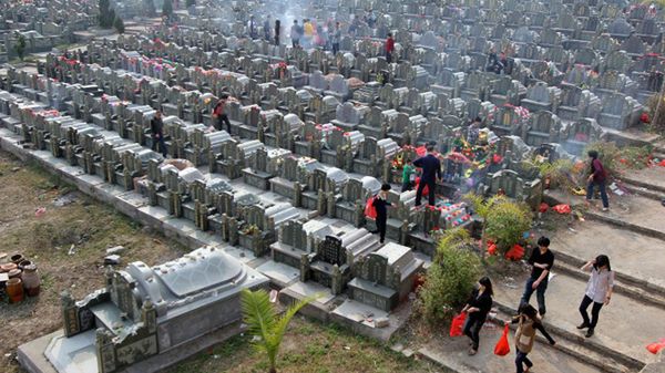 Cmentarz w Chinach