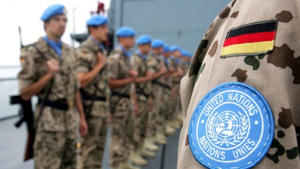 Niemieccy żołnierze biorący udzał w misji UNIFIL w Libanie