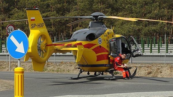 Jeden ze śmigłowców, którymi dysponuje Lotnicze Pogotowie Ratunkowe