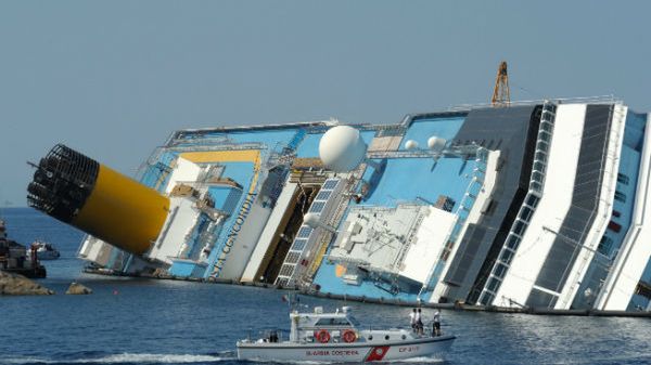 Wrak wycieczkowca Costa Concordia
