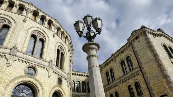 Budynek norweskiego parlamentu
