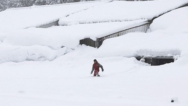 W Kraju Basków największa od 6 lat śnieżyca